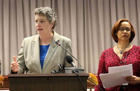 Senator Beth Bye and Representative Toni Walker